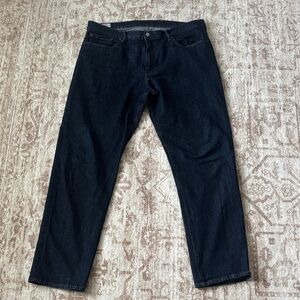 GAP Men's Straight Gapflex Dark Denim Jeans